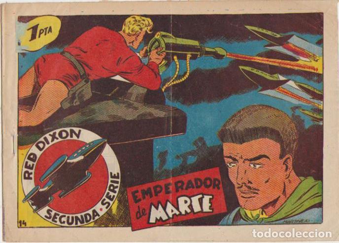 Tebeos: Red Dixon 2&ordf; n&ordm; 14. Marco 1955 - Foto 1