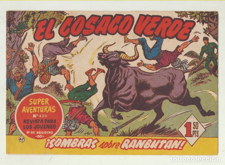 Tebeos: El Cosaco Verde n&ordm; 47. Bruguera 1960 - Foto 1