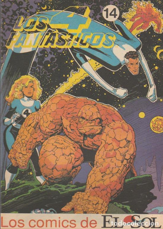 Tebeos: Los C&oacute;mics de El Sol. El Sol 1990. N&ordm; 14 Los 4 Fant&aacute;sticos - Foto 1