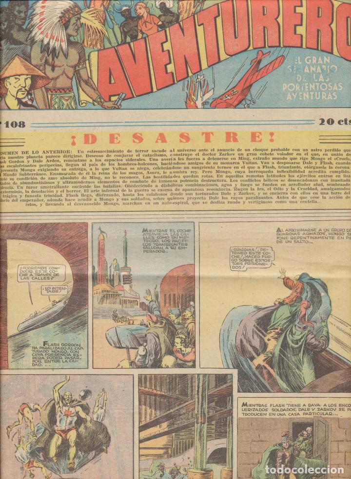 Tebeos: Aventurero n&ordm; 108. Hispano americana - Foto 1