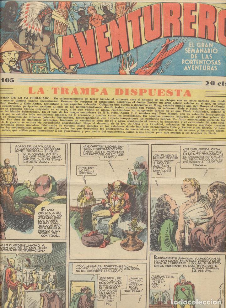 Tebeos: El Aventurero n&ordm; 105. Hispano Americana - Foto 1