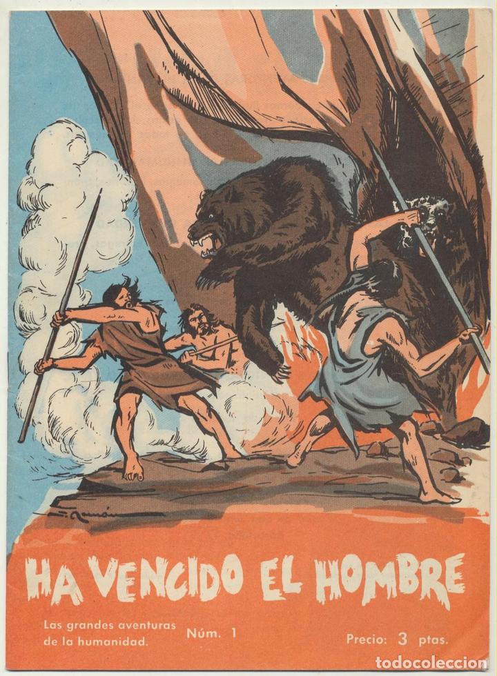 Tebeos: Las Grandes Aventuras de la Humanidad n&ordm; 1. A&ntilde;o 1963