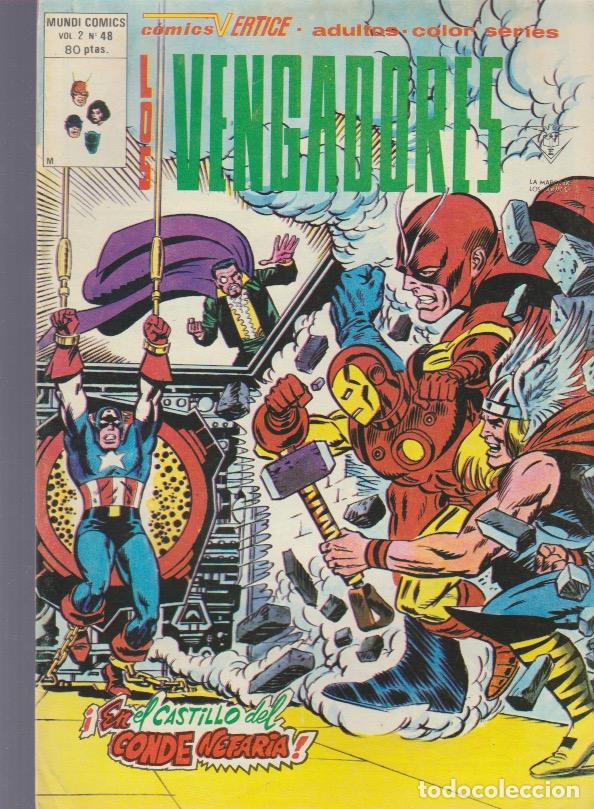Tebeos: Los Vengadores v2. V&eacute;rtice 1974. N&ordm; 48 - Foto 1