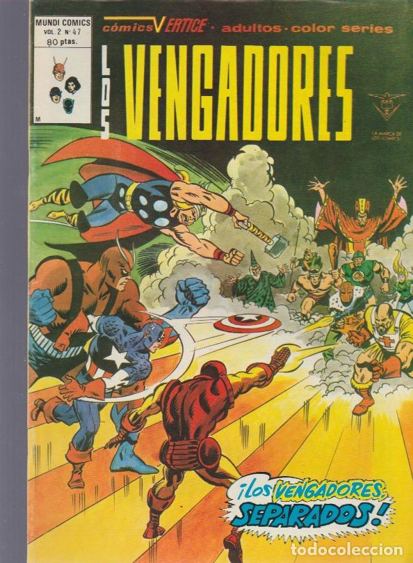 Tebeos: Los Vengadores v2. V&eacute;rtice 1974. N&ordm; 47 - Foto 1