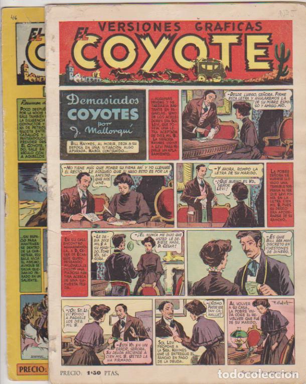 Tebeos: El Coyote n&ordm; 5 y 46. Cliper 1947 - Foto 1