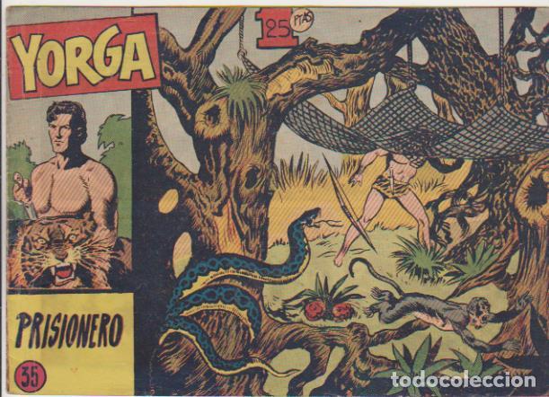Tebeos: Yorga n&ordm; 35. Hispano Americana 1950 - Foto 1