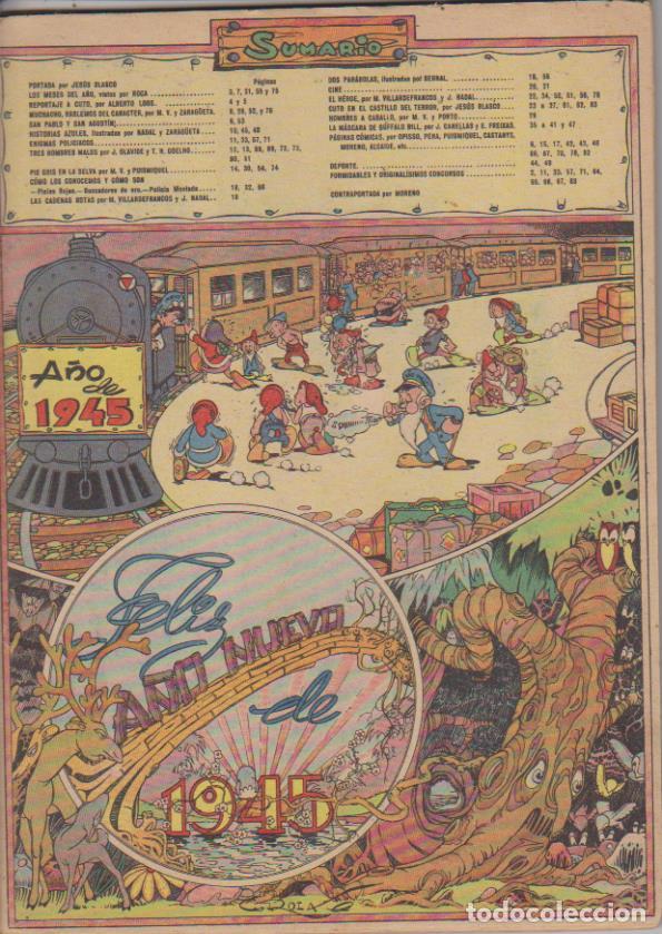 Tebeos: Chicos Almanaque 1945. C. Gil