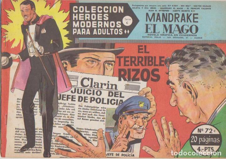 Tebeos: H&eacute;roes Modernos Serie C 72. D&oacute;lar 1963