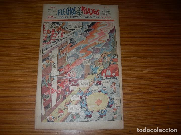 Tebeos: FLECHAS Y PELAYOS  N&ordm; 89 EDITA FE Y JONS - Foto 1
