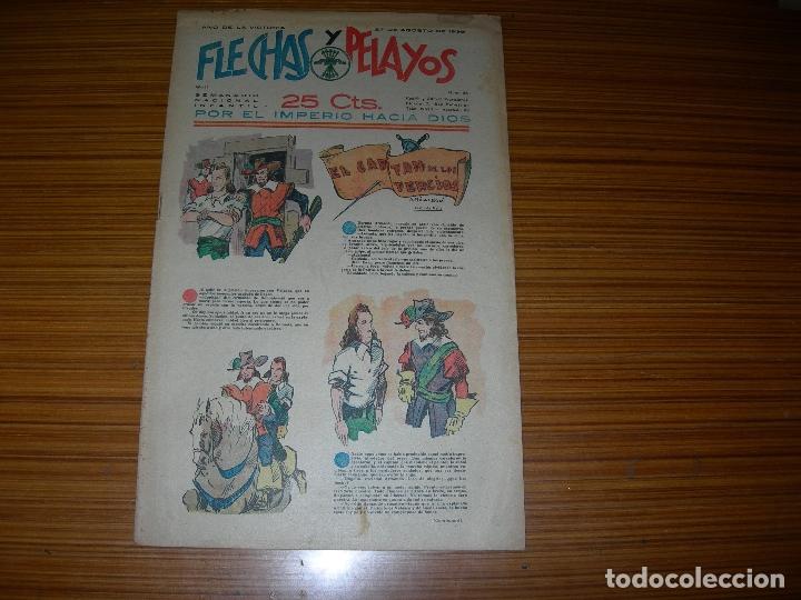 Tebeos: FLECHAS Y PELAYOS N&ordm; 38  EDITA FE Y JONS - Foto 1
