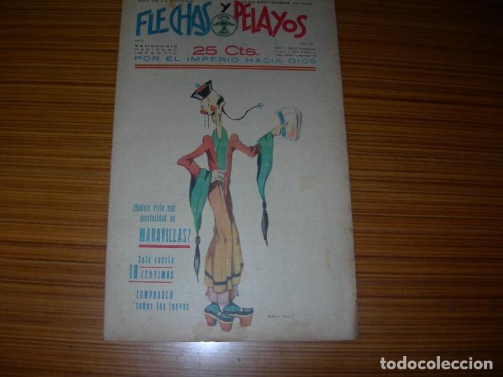 Tebeos: FLECHAS Y PELAYOS N&ordm; 40  EDITA FE Y JONS - Foto 1