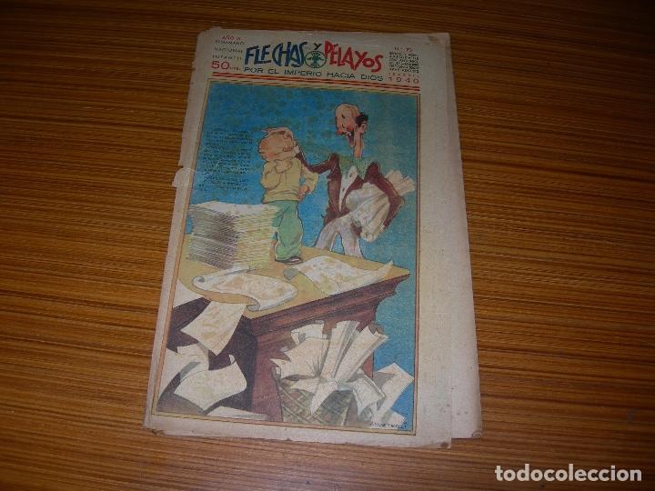 Tebeos: FLECHAS Y PELAYOS N&ordm; 73 EDITA FE Y JONS - Foto 1