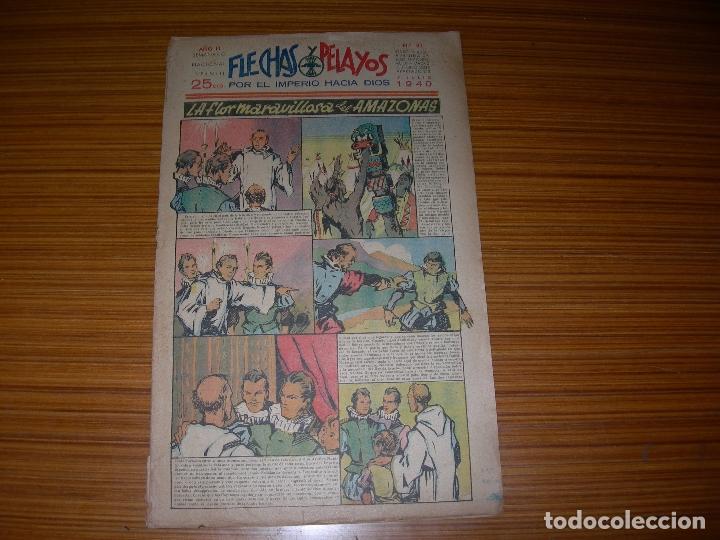 Tebeos: FLECHAS Y PELAYOS N&ordm; 83 EDITA FE Y JONS - Foto 1