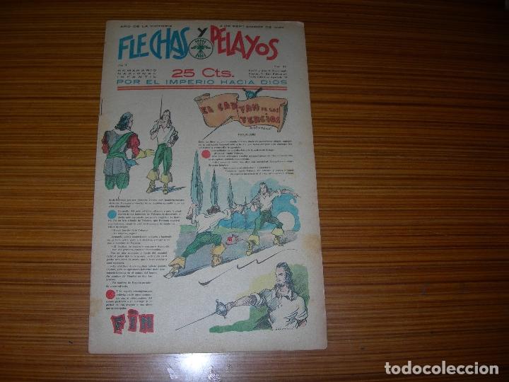 Tebeos: FLECHAS Y PELAYOS N&ordm; 39  EDITA FE Y JONS - Foto 1