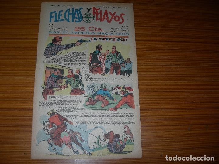 Tebeos: FLECHAS Y PELAYOS N&ordm; 46  EDITA FE Y JONS - Foto 1