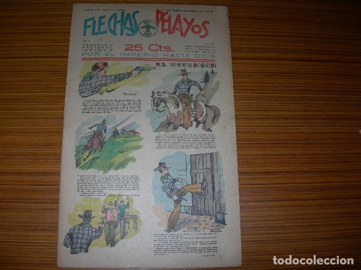 Tebeos: FLECHAS Y PELAYOS N&ordm; 41  EDITA FE Y JONS - Foto 1