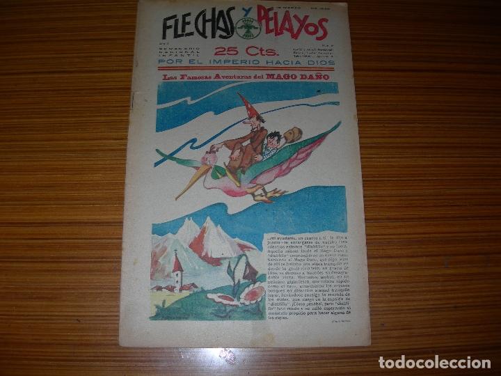 Tebeos: FLECHAS Y PELAYOS N&ordm; 14  EDITA FE Y JONS - Foto 1