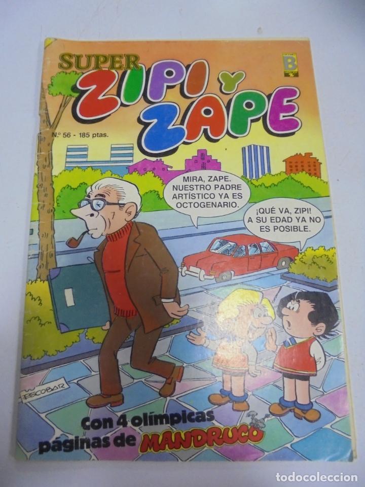 Tebeos: TEBEO. SUPER ZIPI Y ZAPE. N&ordm; 56. EDICIONES B - Foto 1