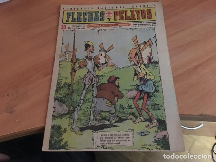 Tebeos: FLECHAS Y PELAYOS N&ordm; 265 . 2 ENERO 1944 (COM17) - Foto 1