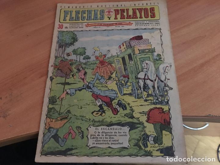 Tebeos: FLECHAS Y PELAYOS N&ordm; 261 . 5 DICIEMBRE 1943 (COM17) - Foto 1