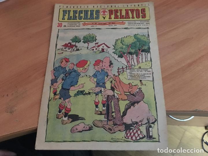 Tebeos: FLECHAS Y PELAYOS N&ordm; 256. 31 OCTUBRE 1943 (COM17) - Foto 1