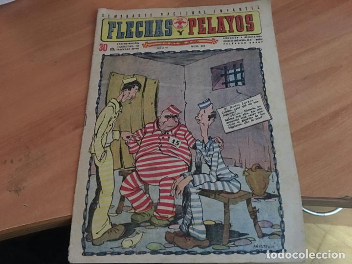 Tebeos: FLECHAS Y PELAYOS N&ordm; 252 3 OCTUBRE 1943 (COM17) - Foto 1