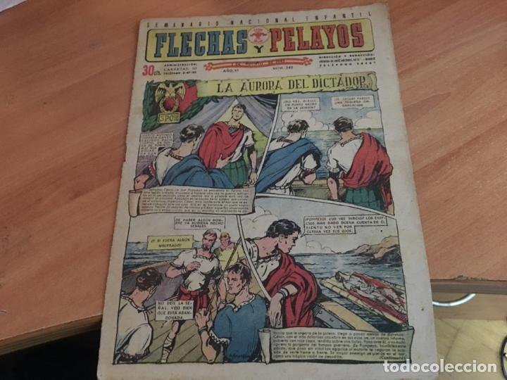 Tebeos: FLECHAS Y PELAYOS N&ordm; 243 1 AGOSTO 1943 (COM17) - Foto 1