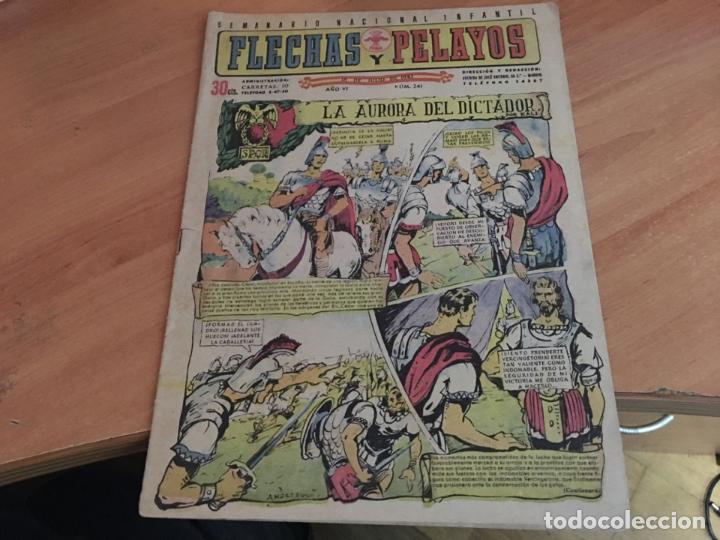 Tebeos: FLECHAS Y PELAYOS N&ordm; 241 18 JULIO 1943 (COM17) - Foto 1