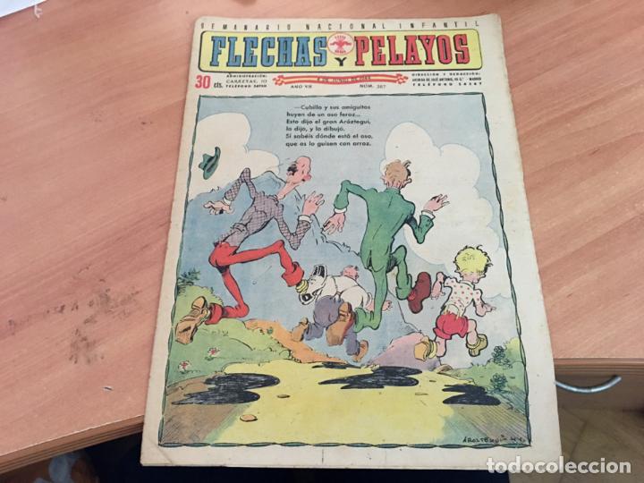 Tebeos: FLECHAS Y PELAYOS N&ordm; 287 4 JUNIO 1944 (COM17) - Foto 1