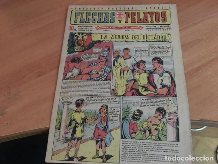 Tebeos: FLECHAS Y PELAYOS N&ordm; 225 28 MARZO 1943 (COM17) - Foto 1
