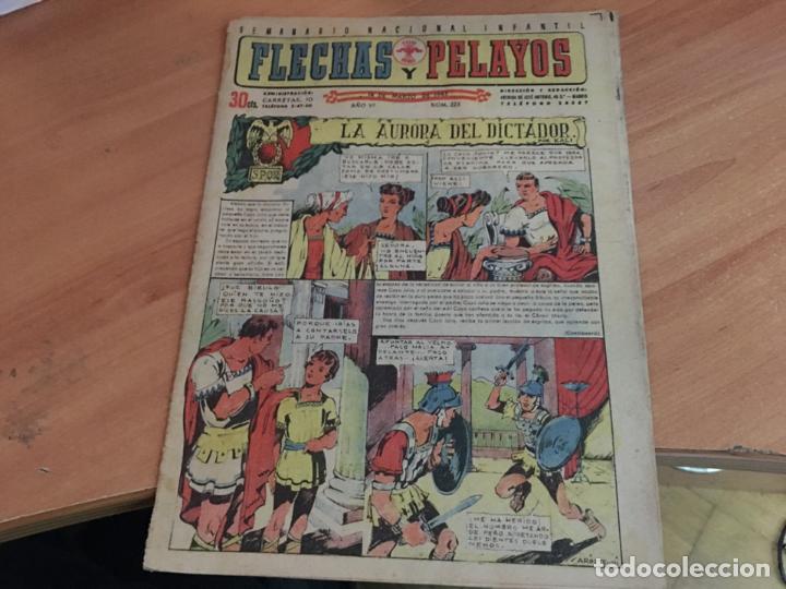 Tebeos: FLECHAS Y PELAYOS N&ordm; 223 14 MARZO 1943 (COM17) - Foto 1