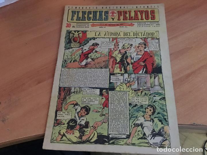 Tebeos: FLECHAS Y PELAYOS N&ordm; 222 7 MARZO 1943 (COM17) - Foto 1