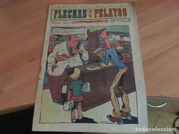 Tebeos: FLECHAS Y PELAYOS N&ordm; 210 13 DICIEMBRE 1942 (COM17) - Foto 1