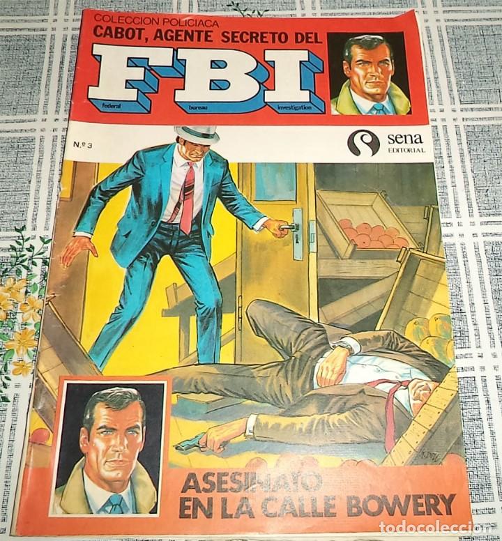 Comics: COBOT AGENTE SECRETO FBI Ed SENA 1984 N.&ordm; 3 ASESINATO EN LA CALLE BOWERY