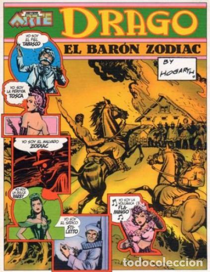 Tebeos: NOVENO ARTE - N&ordm; 1 - DRAGO - LA OBRA DESCONOCIDA DE BURNE HOGARTH-1973-ESCASO-BUENO-LEAN-0126