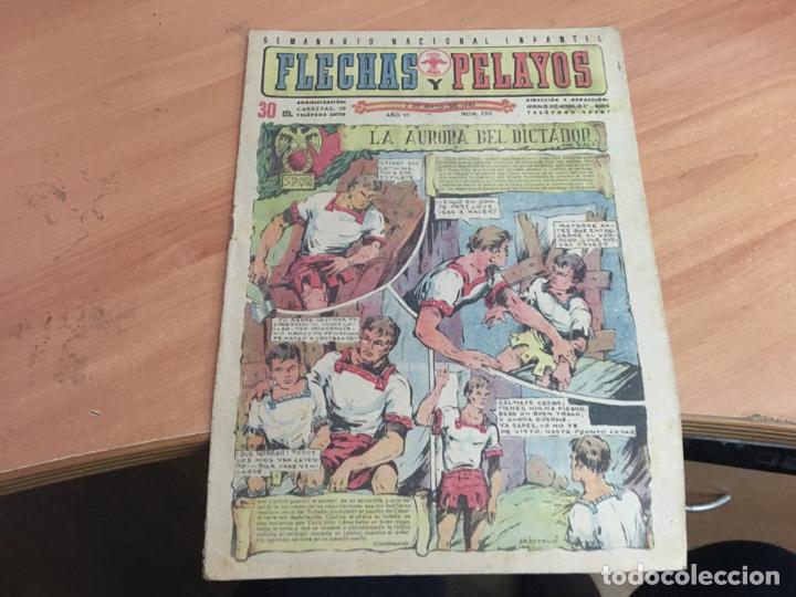 Tebeos: FLECHAS Y PELAYOS N&ordm; 230 2 DE MAYO 1943 (COB191) - Foto 1