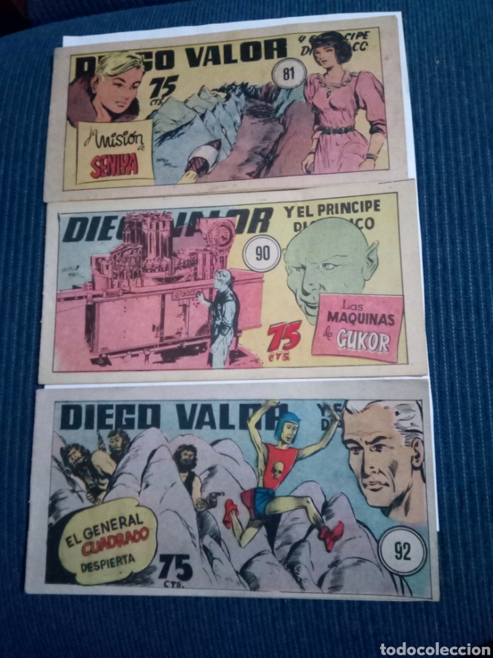 Tebeos: Diego valor lote 3 comics 81,90,92 - Foto 1