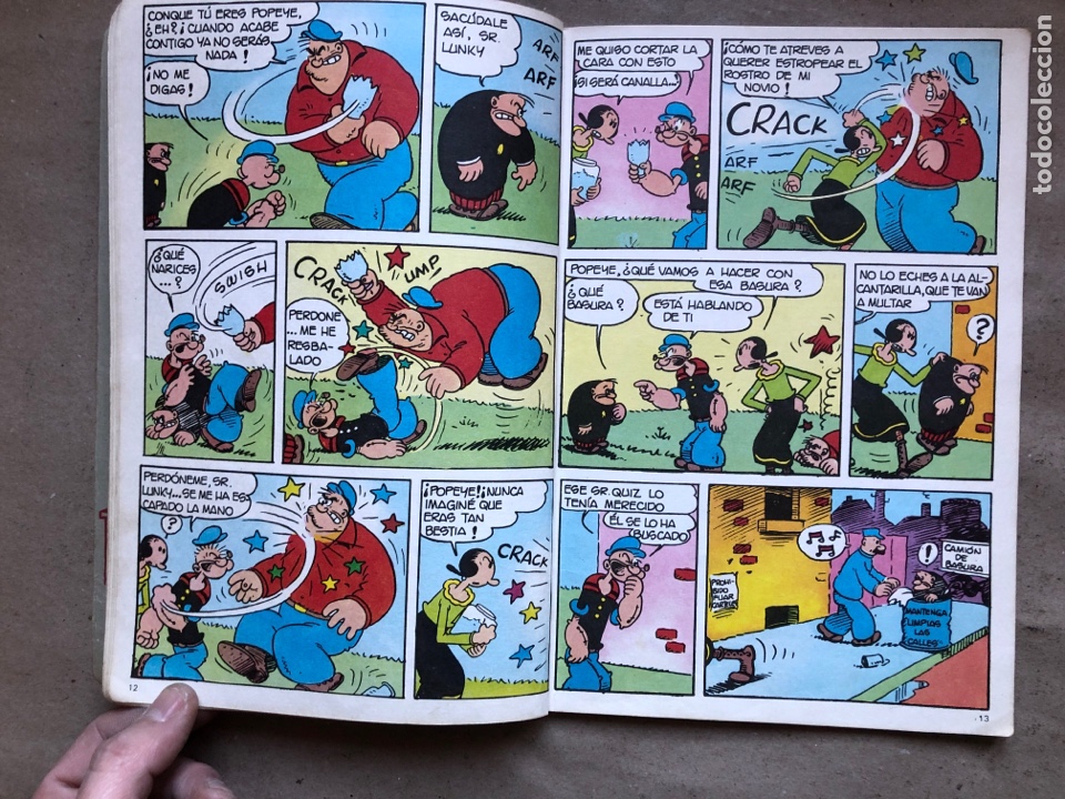 Tebeos: POPEYE, MI BISABUELA. BURULAN EDICIONES 1971. - Foto 4
