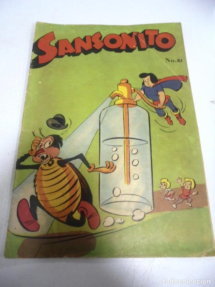 Tebeos: TEBEO. CUBA. SANSONITO. N&ordm; 21. OCTUBRE 1959 - Foto 1