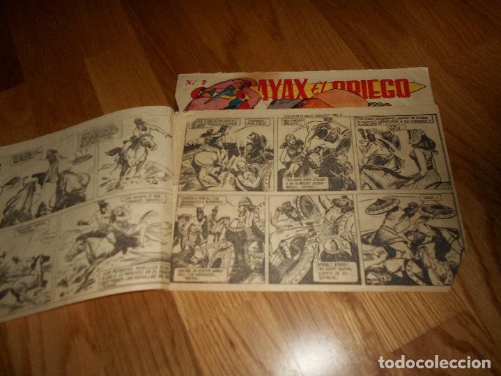 Tebeos: 2 COMICS AYAX EL GRIEGO N&ordm;S 2 Y 7 ORIGINALES BUEN ESTADO - Foto 3