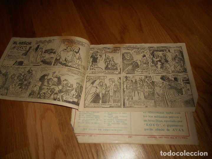 Tebeos: 2 COMICS AYAX EL GRIEGO N&ordm;S 2 Y 7 ORIGINALES BUEN ESTADO - Foto 5