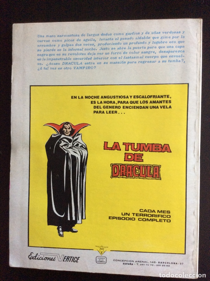 Tebeos: Colecci&oacute;n completa La tumba de Dracula ( Escalofr&iacute;o) - Foto 4