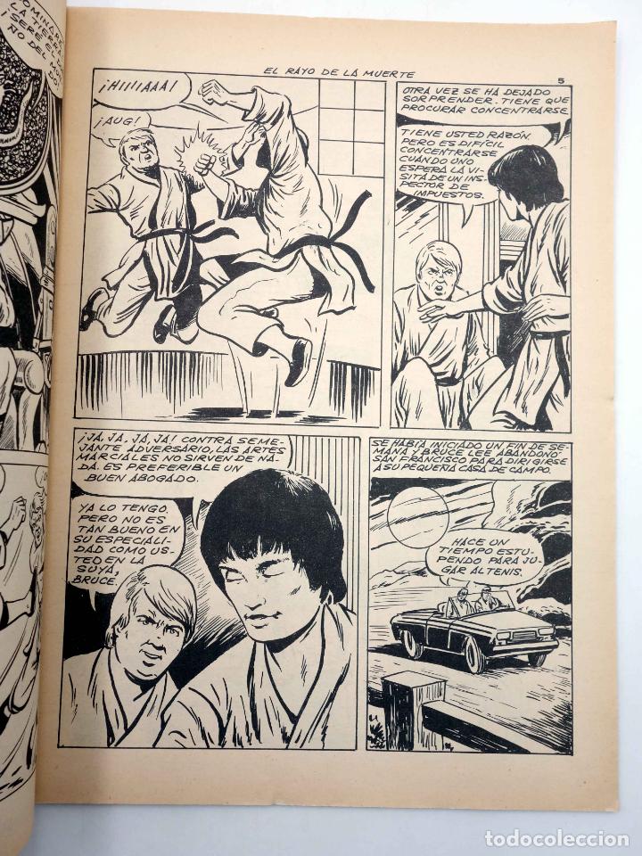 Tebeos: BRUCE LEE 19. EL RAYO DE LA MUERTE. Vilmar, 1983. OFRT - Foto 4