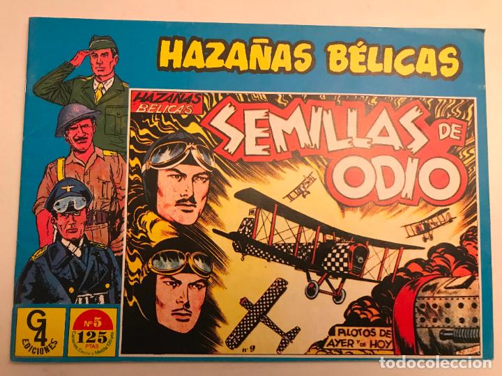 Tebeos: HAZA&Ntilde;AS BELICAS APAISADO N&ordm; 5. G4 EDICIONES 1987