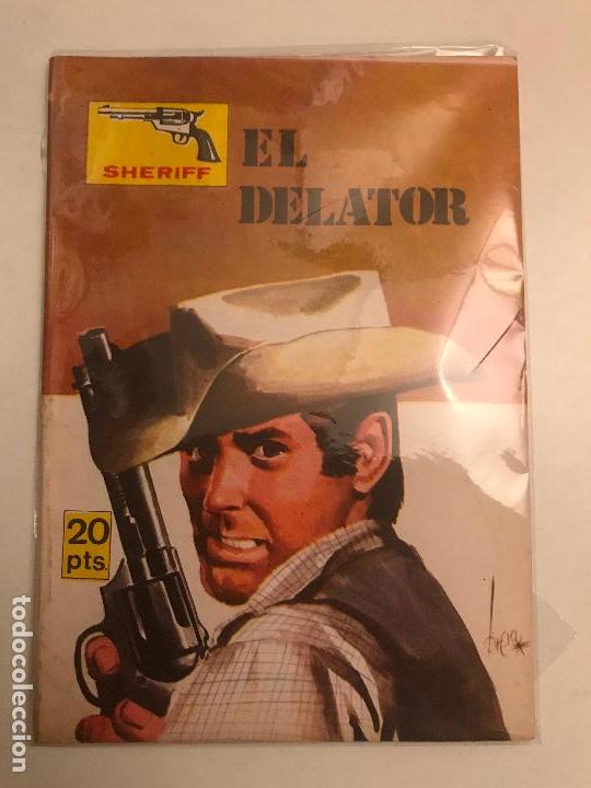 Tebeos: COLECCION OESTE SIN NUMERO S/N. SHERIFF. EL DELATOR. VILMAR 1981 - Foto 1