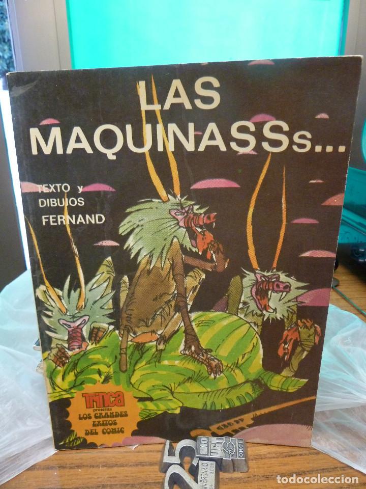 Tebeos: COLECCION TRINCA LOS GRANDES EXITOS DEL COMIC LAS MAQUINAS DE DONCEL - Foto 1