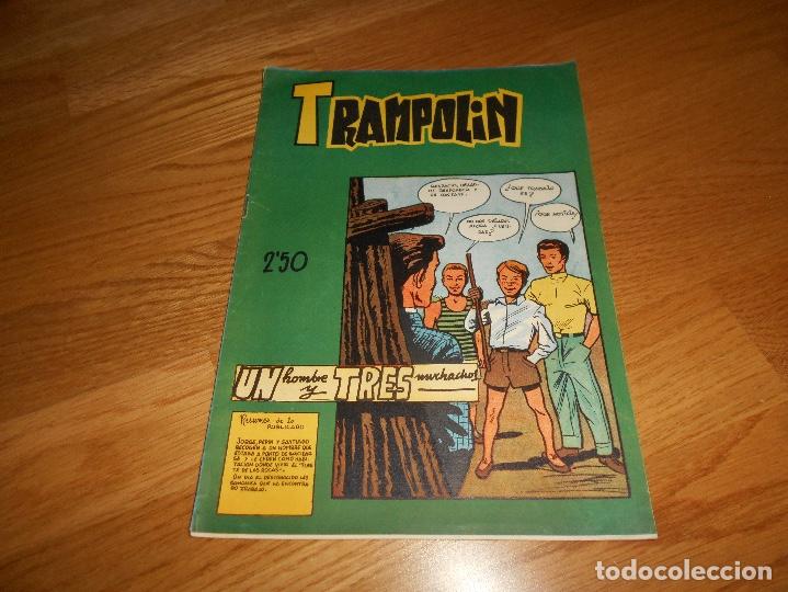 Tebeos: TEBEO TRAMPOLIN N&ordm; 140 REVISTA MENSUAL DEL MUCHACHO - Foto 1