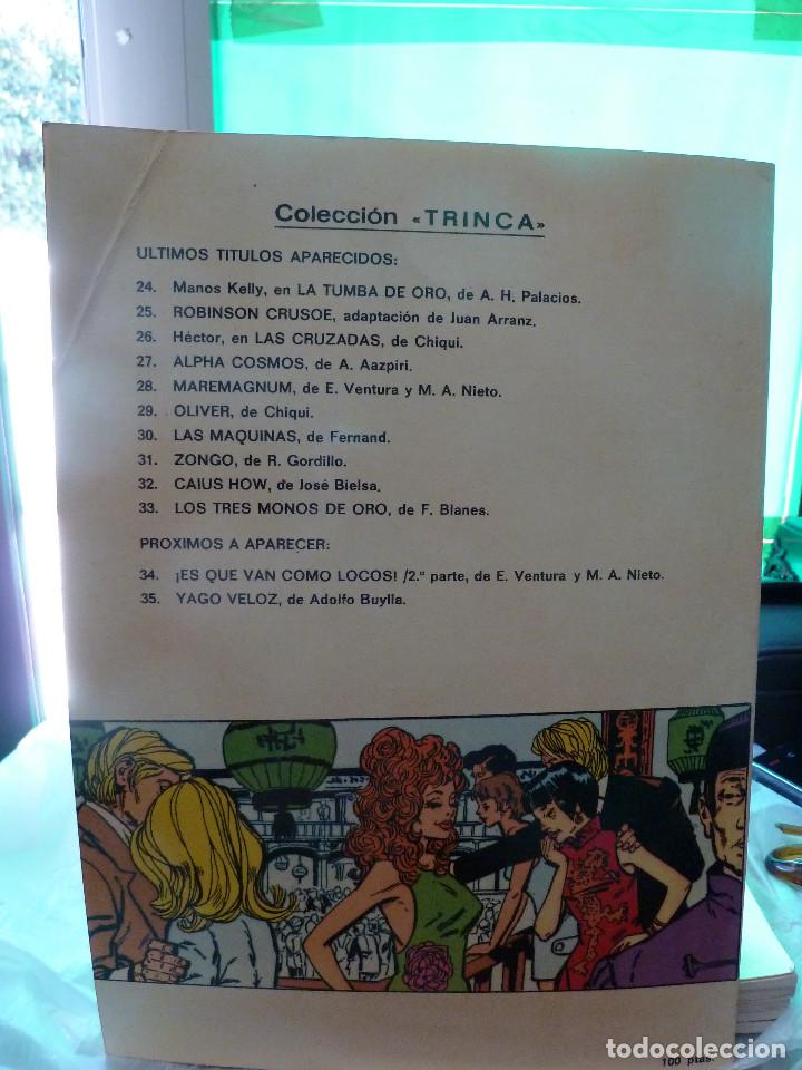 Tebeos: TRINCA LOS GRANDES EXITOS DEL COMIC LOS TRES MONOS DE ORO DE DONCEL - Foto 6