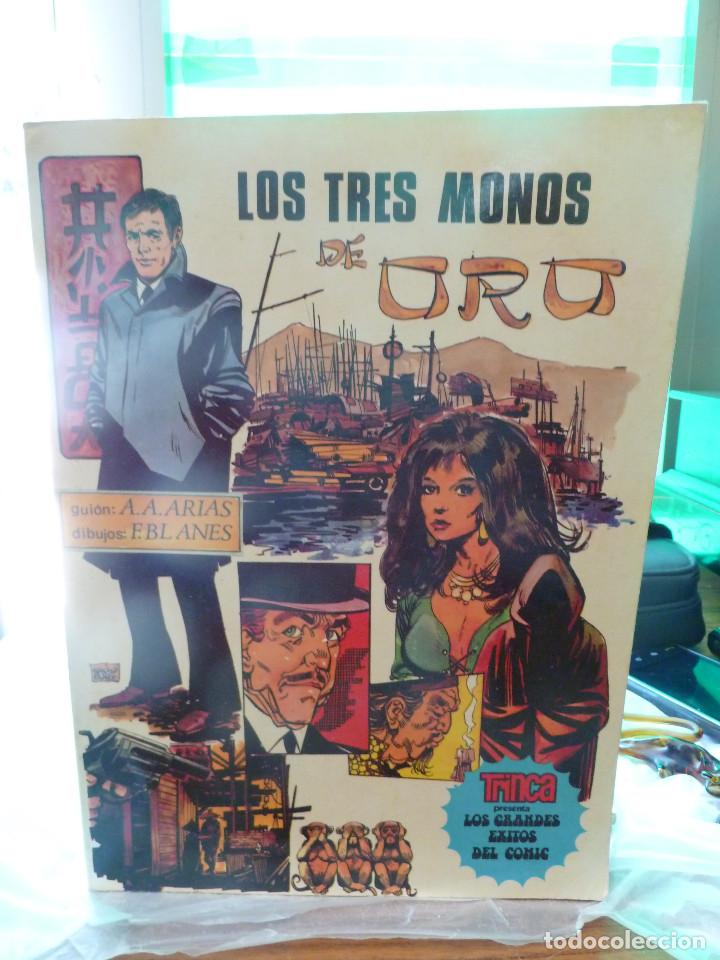 Tebeos: TRINCA LOS GRANDES EXITOS DEL COMIC LOS TRES MONOS DE ORO DE DONCEL - Foto 7