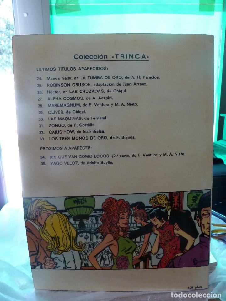 Tebeos: TRINCA LOS GRANDES EXITOS DEL COMIC LOS TRES MONOS DE ORO DE DONCEL - Foto 9
